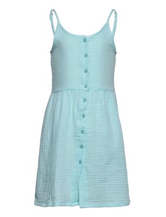Kogthyra Button Strap Dress Wvn Blue Kids Only