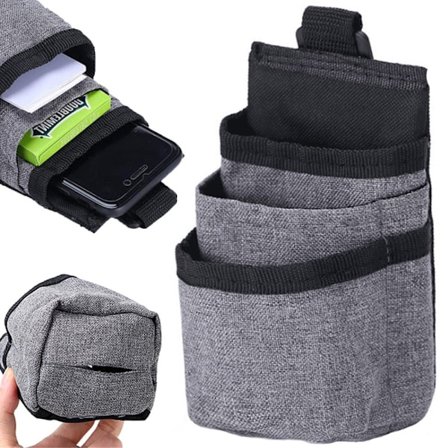 Mobilhållare med fickor / Bilhållare - Väska till bilen