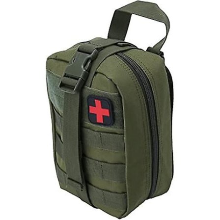 Första hjälpen-kit Första hjälpen-kit Utomhus Första hjälpen Överlevnadskit (grön)
