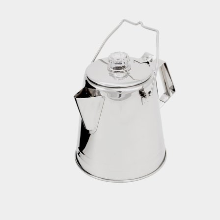 Percolator GSI Glacier Stainless Coffee Percolator 8 Cup, stainless steel, 1 litre
