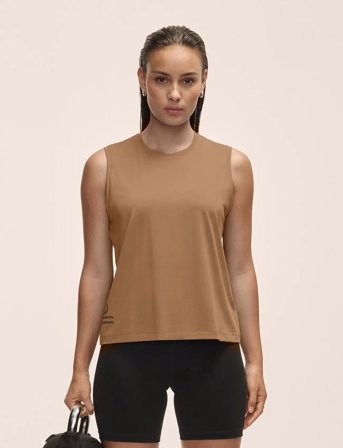 Casall Graphic Tank - Beige - XS