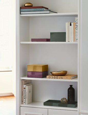 Mojoo Lux Lak Æske - Green - 19X19X10.5CM x 19