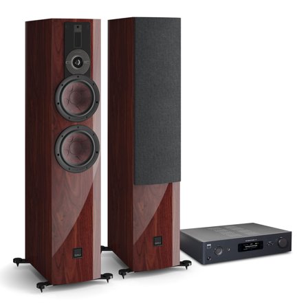 NAD C389 + DALI RUBIKORE 6 Stereoanläggning -