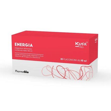 Kura Ped Energia 10 Flaconcini