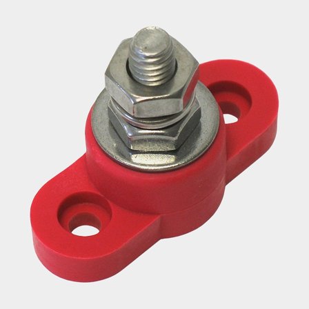 Svorkovnice Oceanflex, 1 x M8, 190 A, červená (plus)