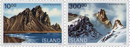 Island 1991 - AFA 735-736 - Postfrisk