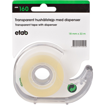 Kontorstejp med Hållare 18mmx33m