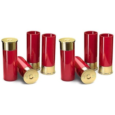 8 stk 12 Gauge Shotglass