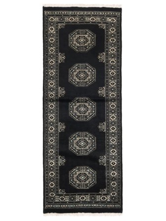 Medaillon Klein Pakistan Buchara 3Ply Teppich 80X210 Wolle