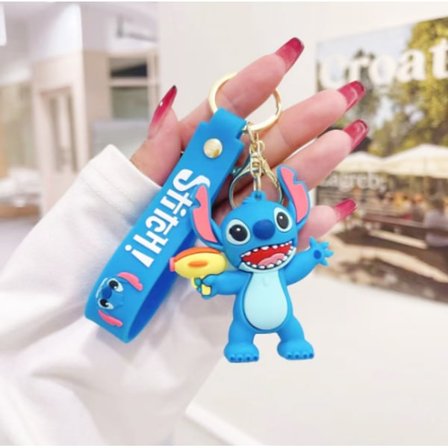 Creative Cartoon Keychain Ornament Stitch Pars handväska docka - spot sales