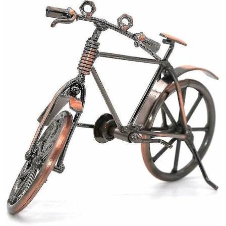 Metal Skulptur Retro Klassisk Håndlavet Jern Motorcykel Cykel Unik Metal Kunst Dekoration Pynt Til Cykel Motorcykel Elskere