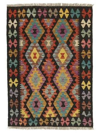 Koberec Kelim Afghán Old Style 103X146 (Vlna, Afghánistán)