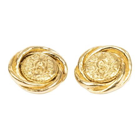 Chanel Vintage Pre-owned Jewellery , Geel , Dames , Maat: ONE Size Vintage Sieraden