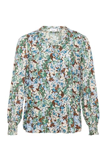 Fphavis Sh 1 Långärmad Skjorta Multi/mönstrad Fransa Curve