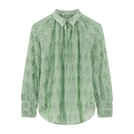 Gustav Annsofie Shirt Grøn, Dame Skjorter