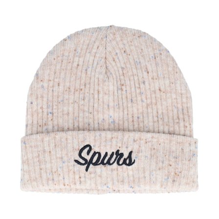 New Era - Football Beige cuff Beanie - Tottenham Hotspur Fleck Knit Short Light Beige Cuff @ Hatstore