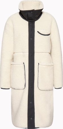 Varg Women ́s Koster Long Wool Coat Women unlined jackets White XL