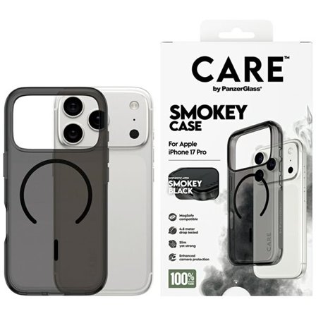 CARE by PanzerGlass Flagship Urban Explorer Fodral med svart MagSafe för iPhone 17 Pro - Svart