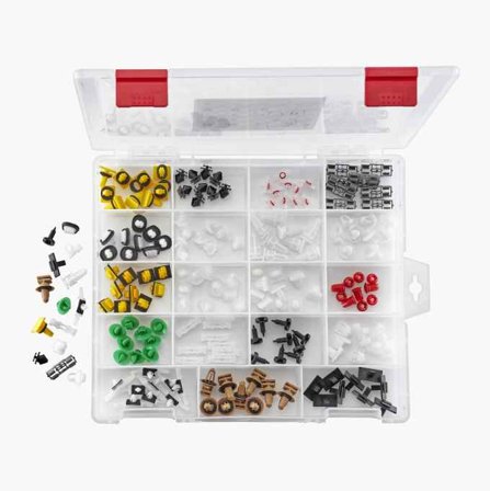 Interiörclips universal 190 st. - Biltema