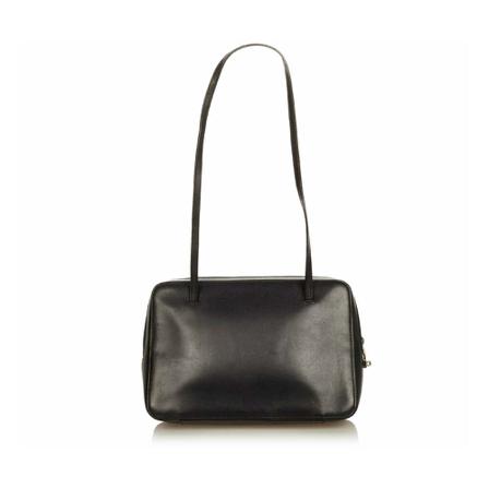 Gucci Vintage, Pre-owned Shoulder Bag Zwart, Dames, Maat:ONE Size,leather