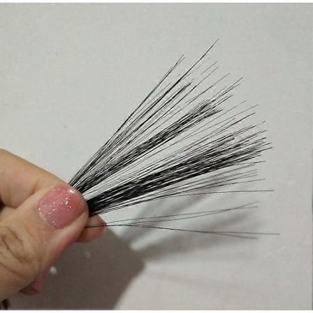 Håndværks-knurhårsmaterialer til nålefiltning af realistiske dyreknurhår til udstoppede dyr, simulerede katte-knurhår til kreative projekter