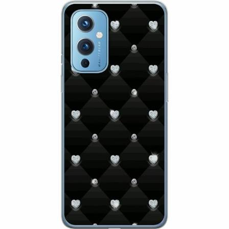 Oneplus 9 Mjukt Skal - Bling Heart