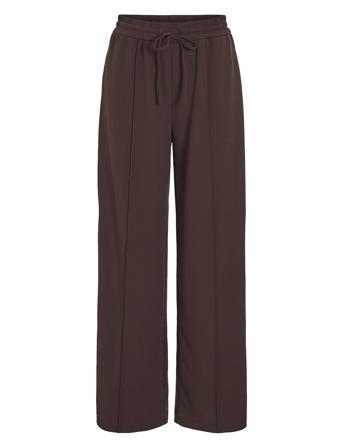Viclua Hw Wide Pants-Noos Brown Vila
