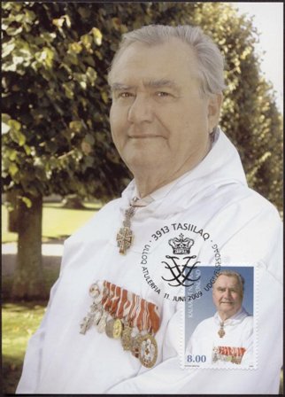 Grønland - Prins Henrik 75 år - Maximumskort