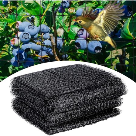 Hagenett, 4 X 10M Fuglenett, Beskytt Planter Grønnsaker Frukt Blomster Dammer Mot Fugl, Med Kabelbånd.