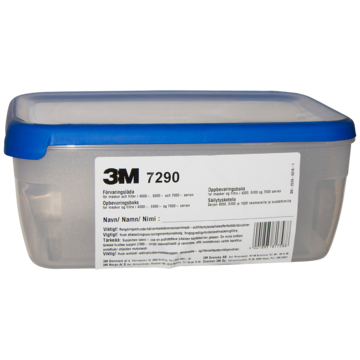 Oppbevaringsboks for halvmaske