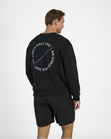 MM Sports Sweater Emblem, Black - XL, Treningsklær & Sko, Treningsklær Herre, Genser