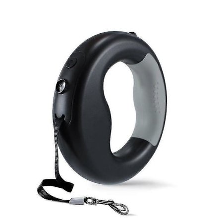 Siangot Udtrækkelig Bærbar Hundesnor med Super Klart Lys, Cirka 2 Meter Lang, Egnet til Mellemstore og Små Hunde