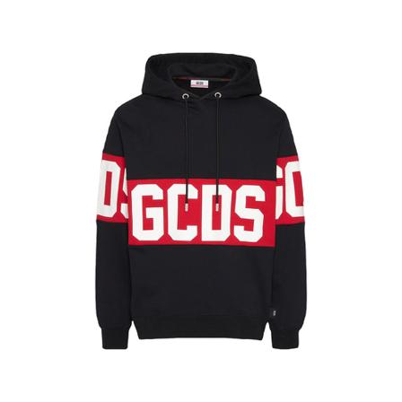 Gcds, Hoodie Zwart, Heren, Maat:XL