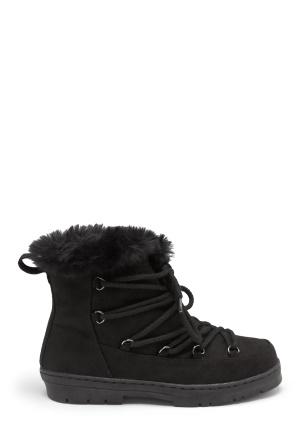 Bubbleroom - Breanna Snow Sneakers 37 - Black - Skor - Dam