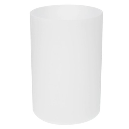 Frostat Glas Lampskärm Cylinderform Dekorativ Hängande Ljusskydd För Hotell 15.00X10.00X10.00CM 1st