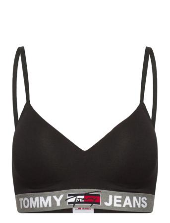Bralette Lift Lingerie Bras & Tops Soft Bras Non Wired Bras Musta Tommy Hilfiger