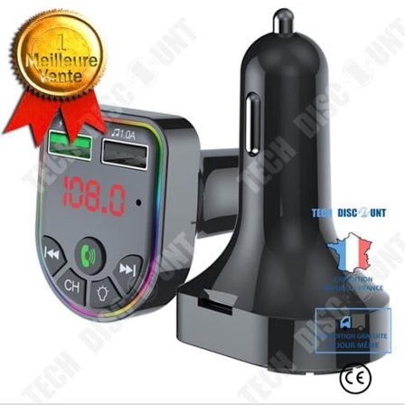 TD ratt FM-sändare bluetooth bilsändare cigarettändaruttag radio MP3-spelare multimedia billig trådlös handfri