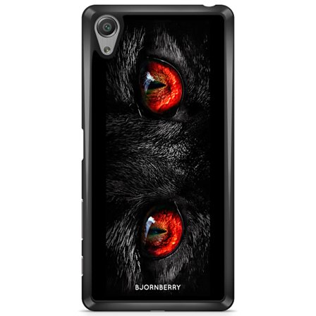 Bjornberry Skal Sony Xperia L1 - Röda Kattögon