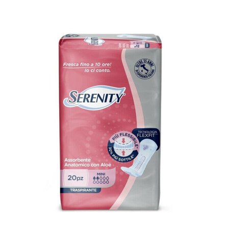 Serenity Assorbente Anatomico Mini 20 Pezzi