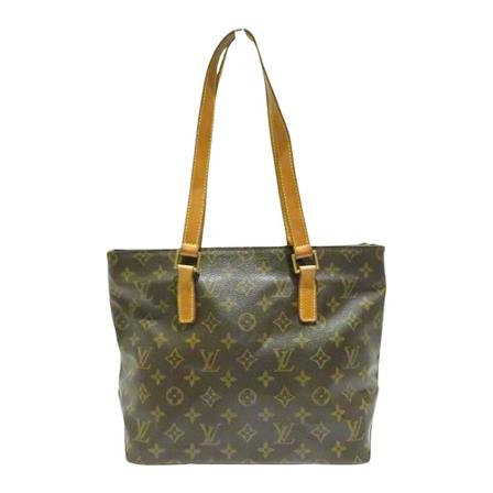 Louis Vuitton Vintage, Pre-owned Cabas Piano Monogram Tote Bag Bruin, Dames, Maat:ONE Size,Canvas
