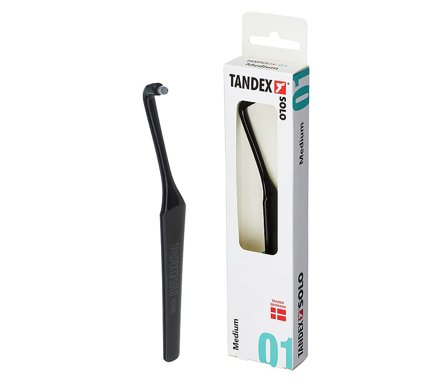 Tandex Tandbørste Solo Medium, Medicin & Pleje, Tandbørster, Specialtandbørster