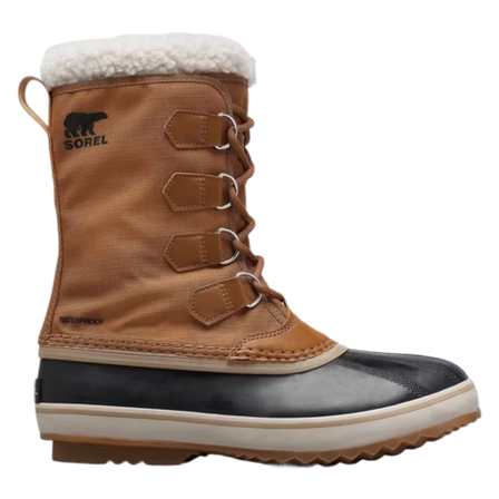Sorel 1964 Pac Nylon Wp Camel Brown, Black
