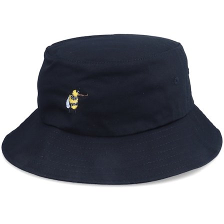 Abducted - Tiny Bumble Bee Violin Black Bucket Bucket Black Hat - @ Hatstore