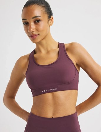 Röhnisch Flattering Mesh Sportsbra - Burgundy - XL