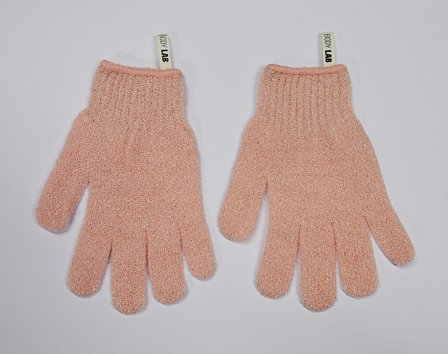 Body Lab BODY LAB scrub glove, Skincare, Badetilbehør, Badehandsker
