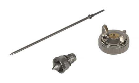 PELA 531938 Munnstykke sett til PELA malingsprøyte 531933 1,7 mm, Maskintilbehør & forbruk