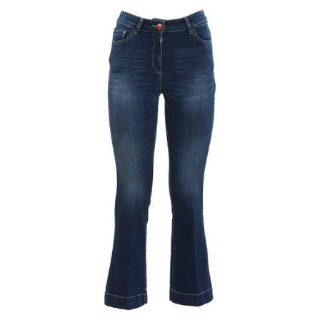 Nenette, Flared Jeans Blauw, Dames, Maat:W30