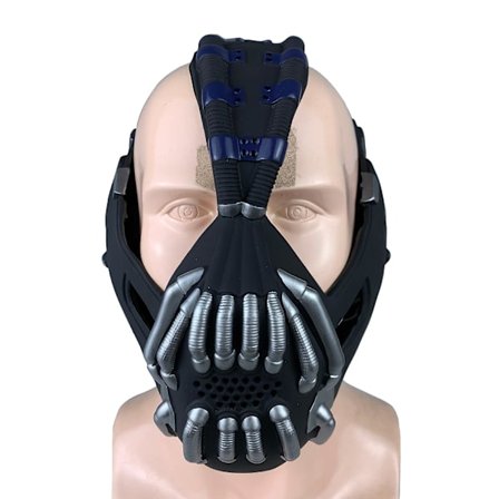 1:1 Cosplay Bane Maske Gift King Destroyer Superhelt Skurk Gotham City Boss Halloween Maskerade Kostyme Rekvisita