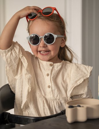 Filibabba Børnesolbriller I Genbrugsplastik 1-3 År - Cayenne - Red - 1-3Y