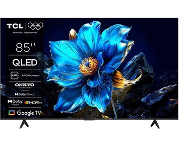 TCL-85T69C-TCL 85" T69C 4K QLED Smart TV-Tv-75 tommer og større